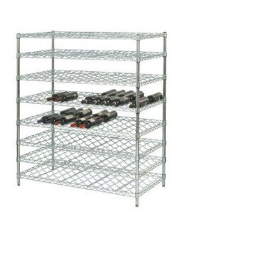 Adjustable 8 Layers Metal Wine Bottle Storage Rack (WR9045180B8C)